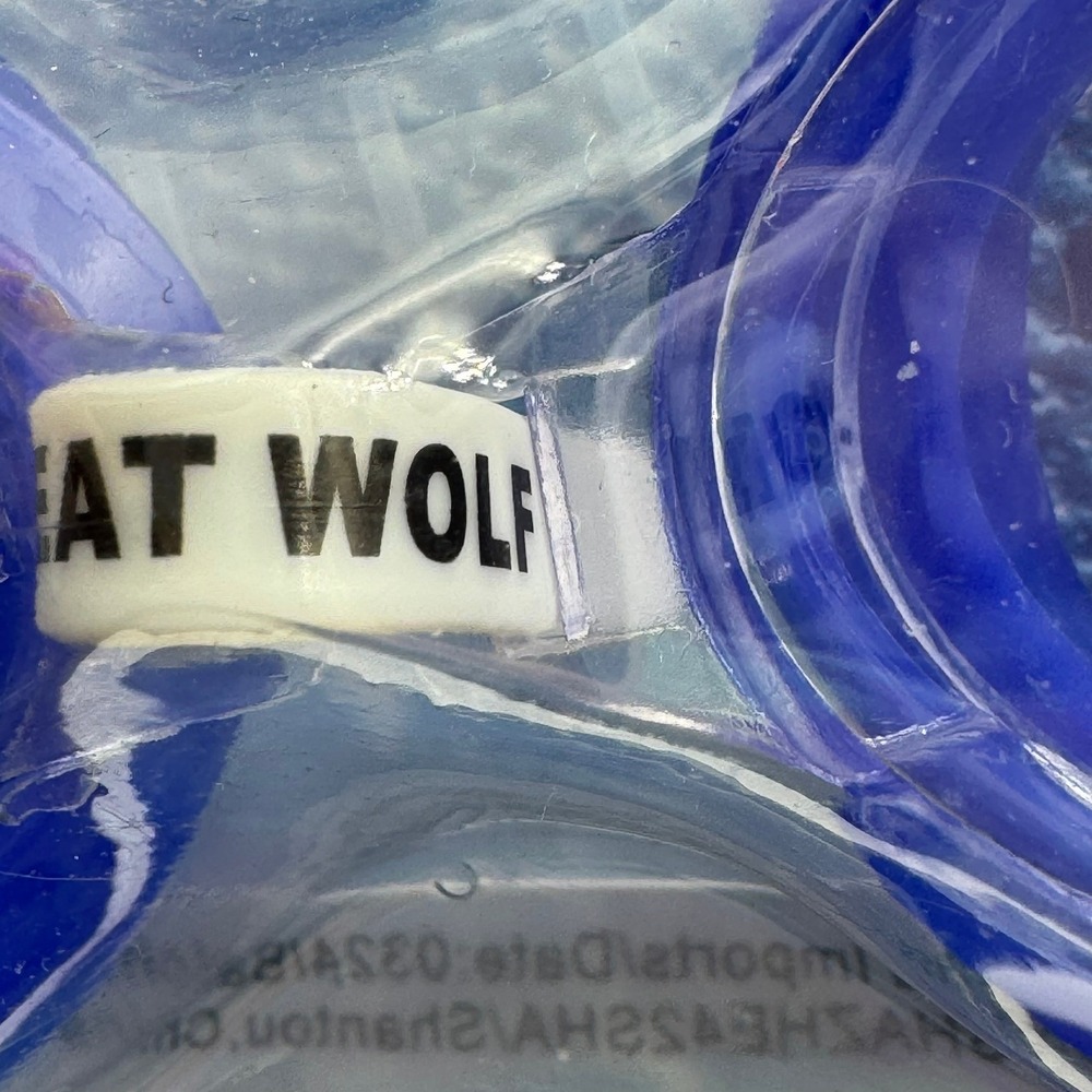 GREAT WOLF LODGE NEW Blue Adult Swim Goggles Water Park Souvenir Eye Protection - Picture 5 of 5